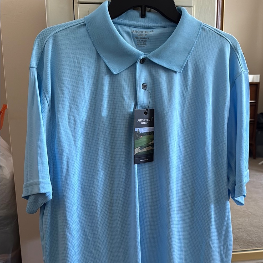Architect Blue Polo Shirt Classic Style